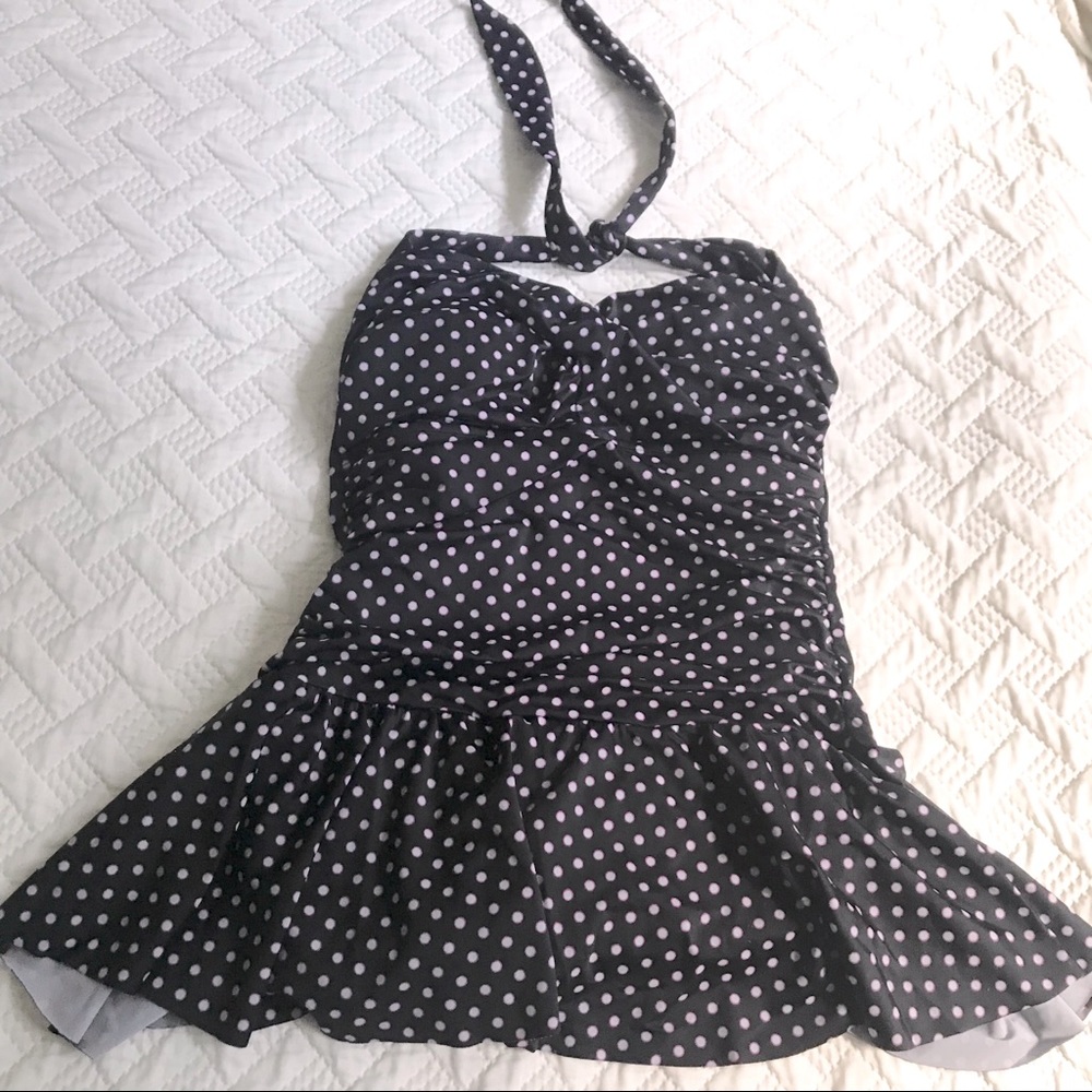 Polkadot Slimming Bathing Suit